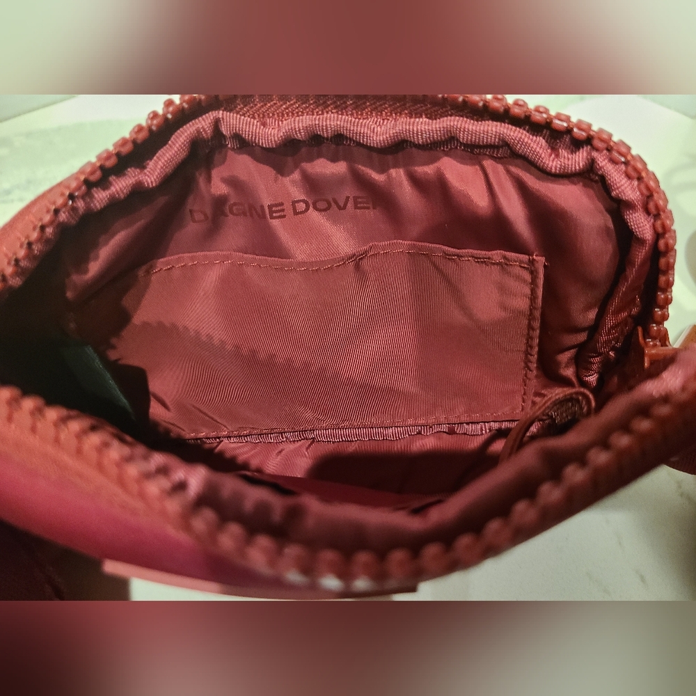 Dagne Dover X Sephora Limited Edition Mara Phone Sling Burgundy Red - Picture 15 of 16